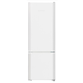 Liebherr, SmartFrost, 266 L, augstums 162 cm, balta - Ledusskapis