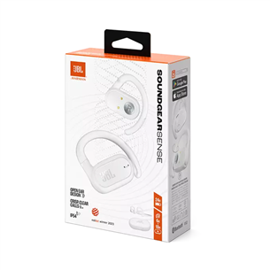 JBL Soundgear Sense, white - True-wireless sport earbuds