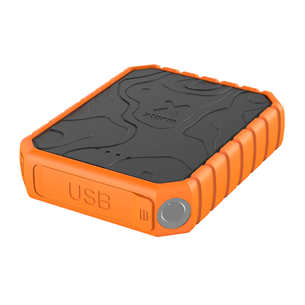 Xtorm XR2 Rugged, 20 W, 10000 mAh, black/orange - Power bank