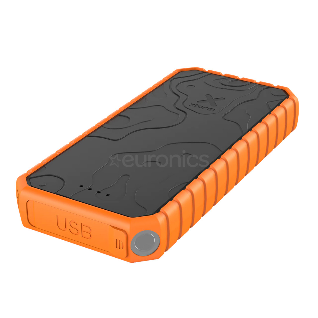 Xtorm XR2 Rugged, 35 W, 20000 mAh, black/orange - Power bank