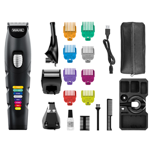 Wahl, Colour trim, melna - Trimmeru komplekts 9893.0464