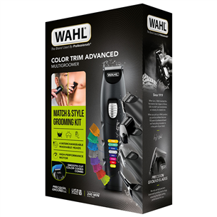 Wahl, Colour trim, melna - Trimmeru komplekts