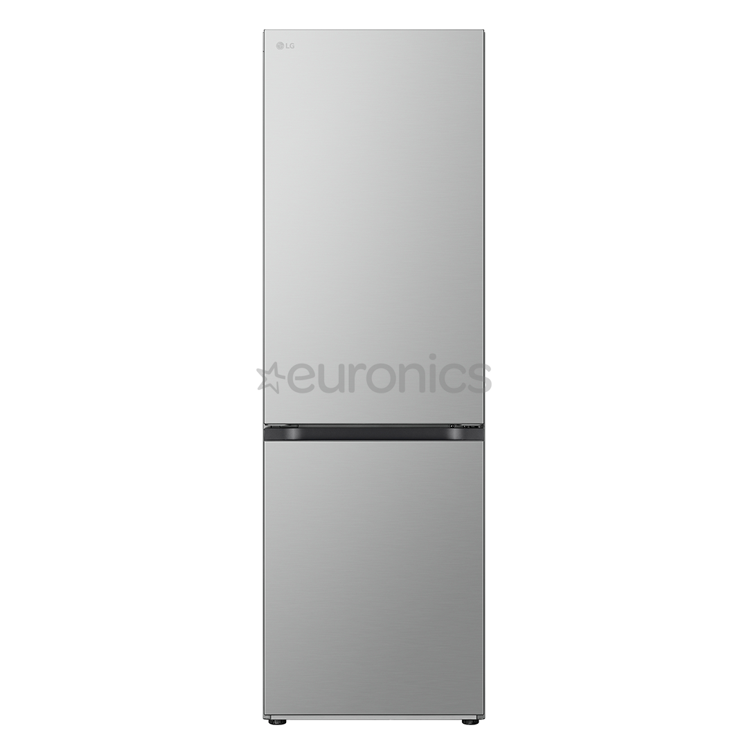 LG, NoFrost, 344 L, 186 cm, silver - Refrigerator