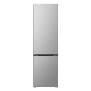 LG, NoFrost, 387 л, высота 203 см, серебристый - Холодильник GBV5240DPY.APYQEUR
