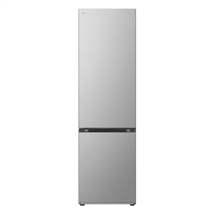 LG, NoFrost, 387 L, augstums 203 cm, sudraba - Ledusskapis