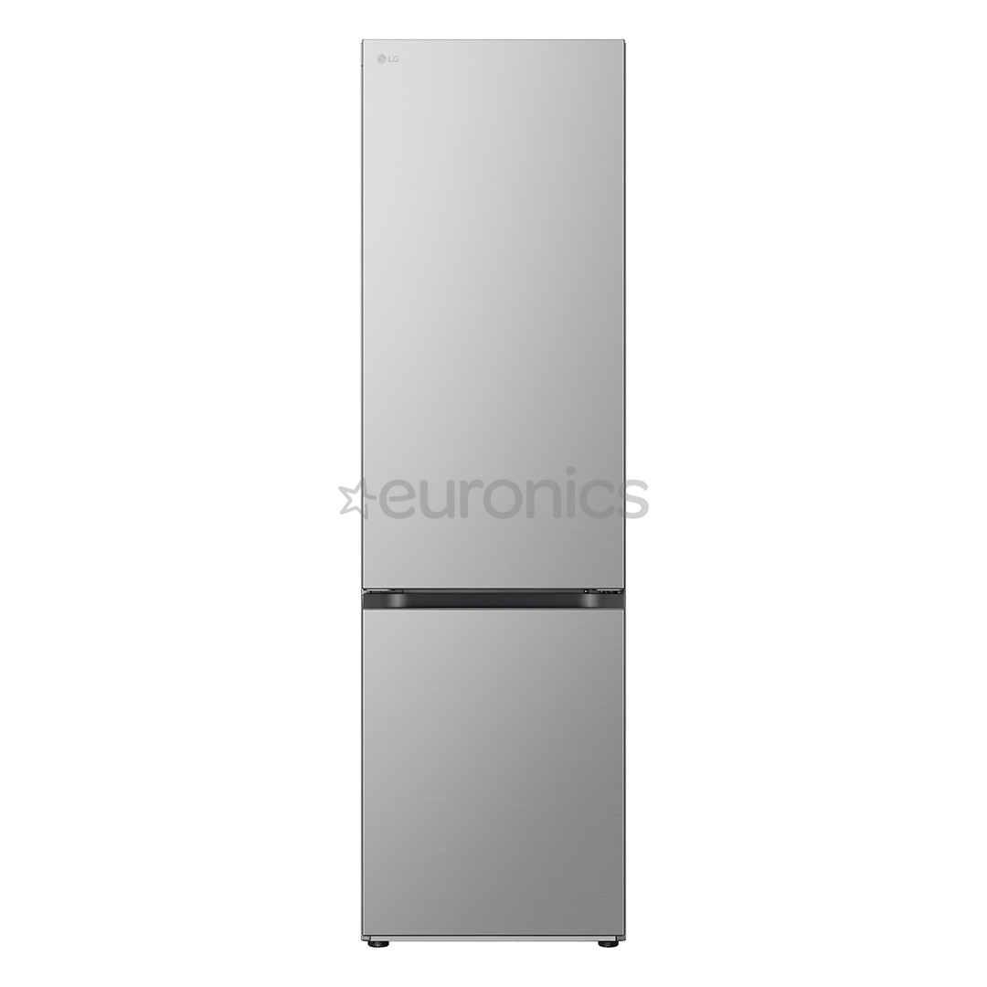 LG, NoFrost, 387 L, augstums 203 cm, sudraba - Ledusskapis