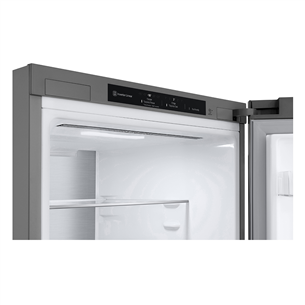 LG, NoFrost, 387 L, 203 cm, silver - Refrigerator