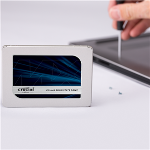 Crucial MX500, 2 TB, 2,5", SATA - SSD