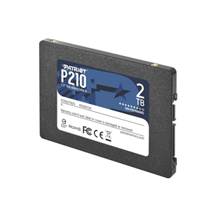 Patriot P210, 2 TB, 2,5", SATA III - SSD cietais disks