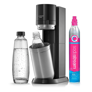 Sodastream E-DUO, tumši pelēka - Gāzēto dzērienu pagatavošanas ierīce