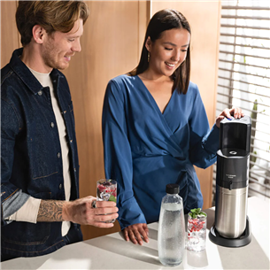 Sodastream E-DUO, tumši pelēka - Gāzēto dzērienu pagatavošanas ierīce