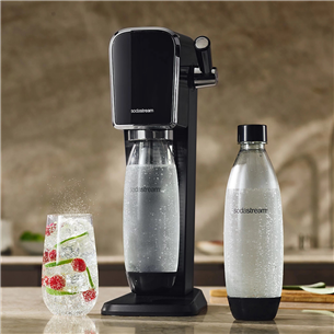 Soda Stream Art, melna - Gāzēto dzērienu pagatavošanas ierīce