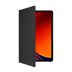 Gecko Covers EasyClick, Galaxy Tab S9+, melna -  Apvalks planšetdatoram V11T67C1