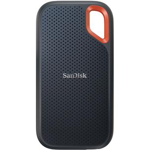 SanDisk Extreme Portable V2, 4 TB, pelēka/oranža - Ārējais SSD cietais disks