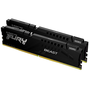 Kingston Fury Beast, 64 GB, DDR5-5600, Kit2 - Operatīvā atmiņa KF556C40BBK2-64