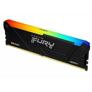 Kingston Fury Beast, 16 ГБ, DDR4-3200 - Память RAM KF432C16BB2A/16