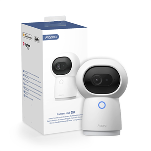 Aqara Camera Hub G3, 2K, facial recognition, white - Security camera with built-in smart home hub