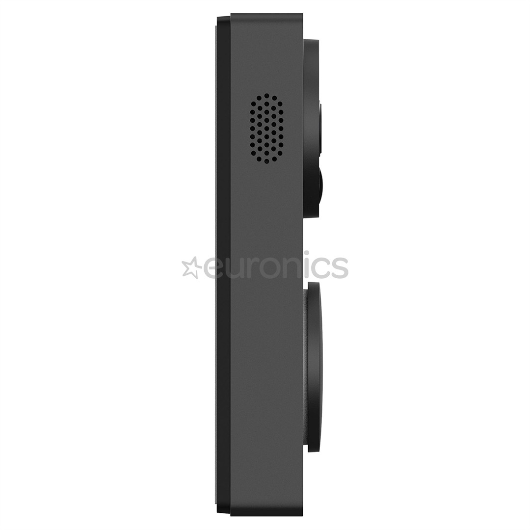 Aqara Smart Video Doorbell G4, 1080p, black - Smart Doorbell with Camera