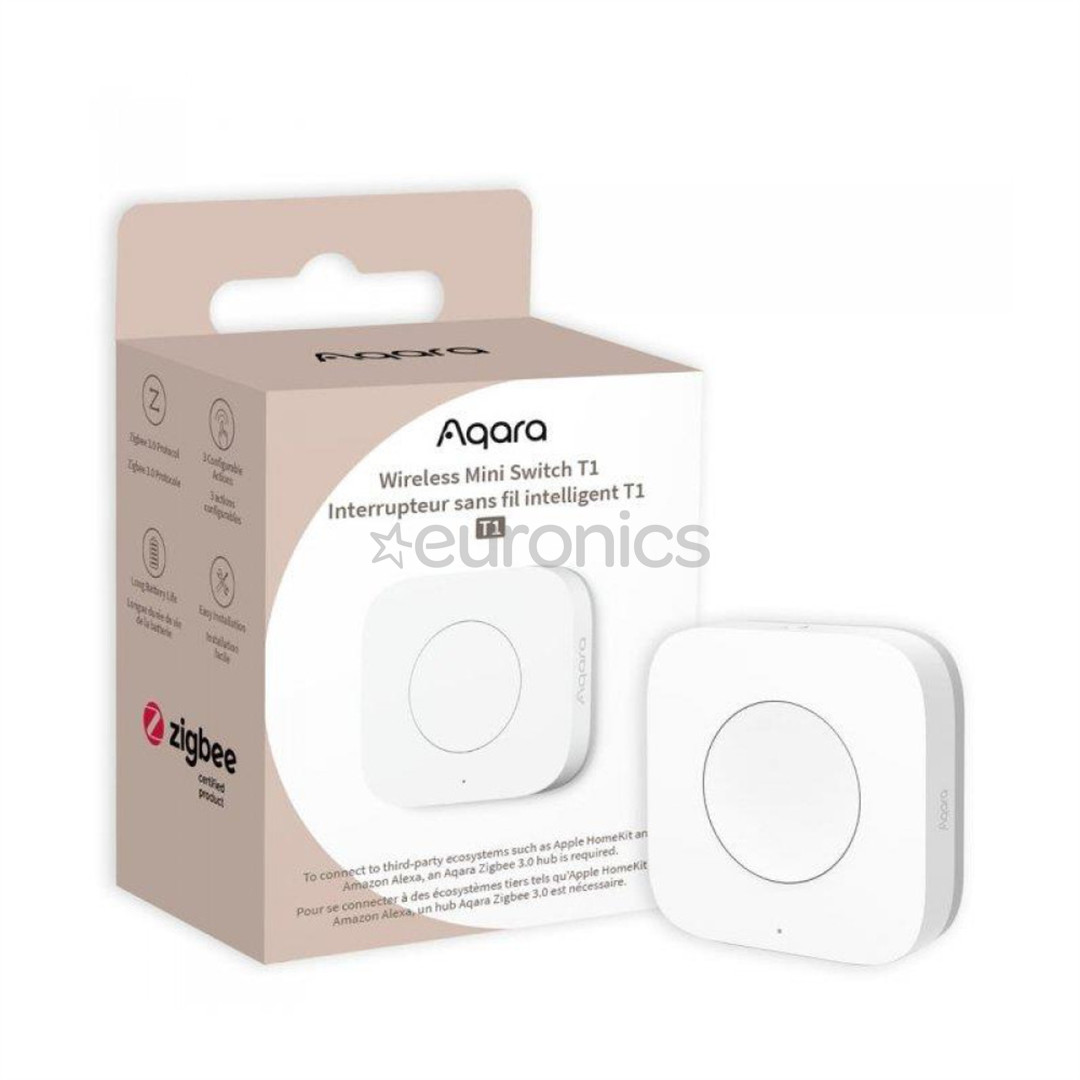 Aqara Wireless Mini Switch T1 - Умный выключатель