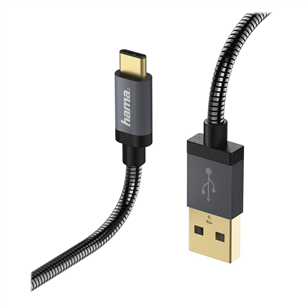 Hama USB-A - USB-C, 1,5 m - Vads