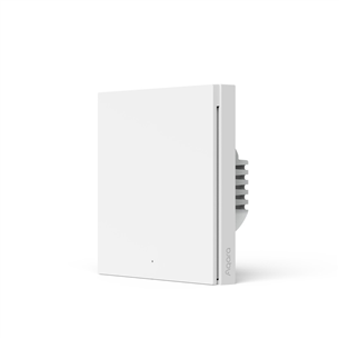 Aqara Smart Wall Switch H1, bez nulles, balta - Viedais slēdzis WS-EUK01