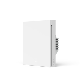 Aqara Smart Wall Switch H1, bez nulles, balta - Viedais slēdzis