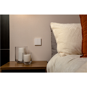 Aqara Smart Wall Switch H1, bez nulles, dubultslēdzis - Viedais slēdzis