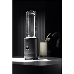 WMF Kitchenminis, Smoothie-to-go, 300 W, melna - Blenderis