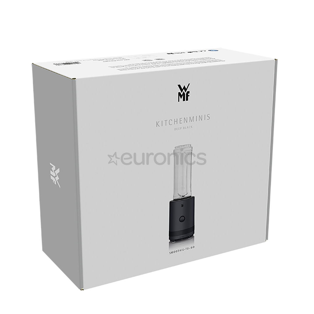 WMF Kitchenminis, Smoothie-to-go, 300 W, melna - Blenderis