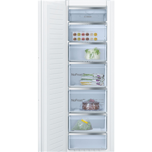 Bosch Series 4, No Frost, 212 L, height 178 cm - Built-in refrigerator