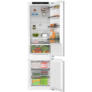 Bosch Series 4, No Frost, 290 L, height 194 cm - Built-in refrigerator KIN96VFD0