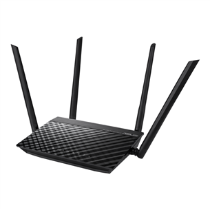 ASUS RT-AC1200 V2, черный - WiFi-роутер