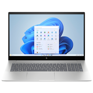 HP Envy Laptop 17-cw0002no, 17,3'', FHD, i7, 16 ГБ, 1 ТБ, SWE, серебристый - Ноутбук