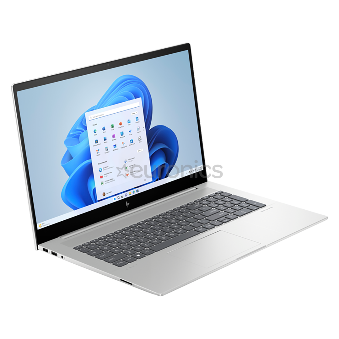 HP Envy Laptop 17-cw0002no, 17,3'', FHD, i7, 16 ГБ, 1 ТБ, SWE, серебристый - Ноутбук