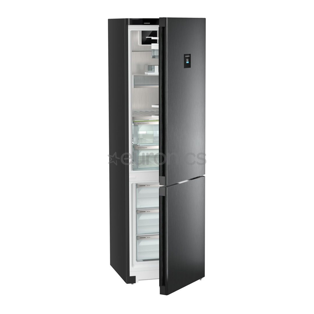 Liebherr, BioFresh, augstums 202 cm, 359 L, melna - Ledusskapis