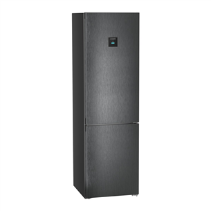 Liebherr, BioFresh, height 202 cm, 359 L, black - Refrigerator