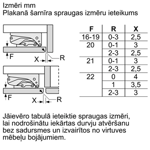 Bosch, Series 6, No Frost, 85 л, высота 82 см - Интегрируемый морозильник