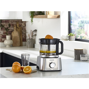 Kenwood MultiPro Express, 3 L/1.5 L, 1000 W, sudraba - Virtuves kombains