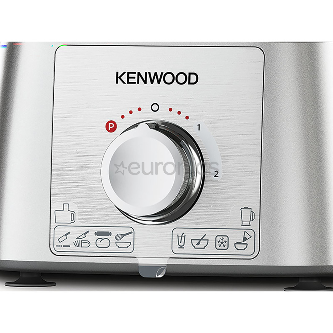 Kenwood MultiPro Express, 3 L/1.5 L, 1000 W, silver - Food processor