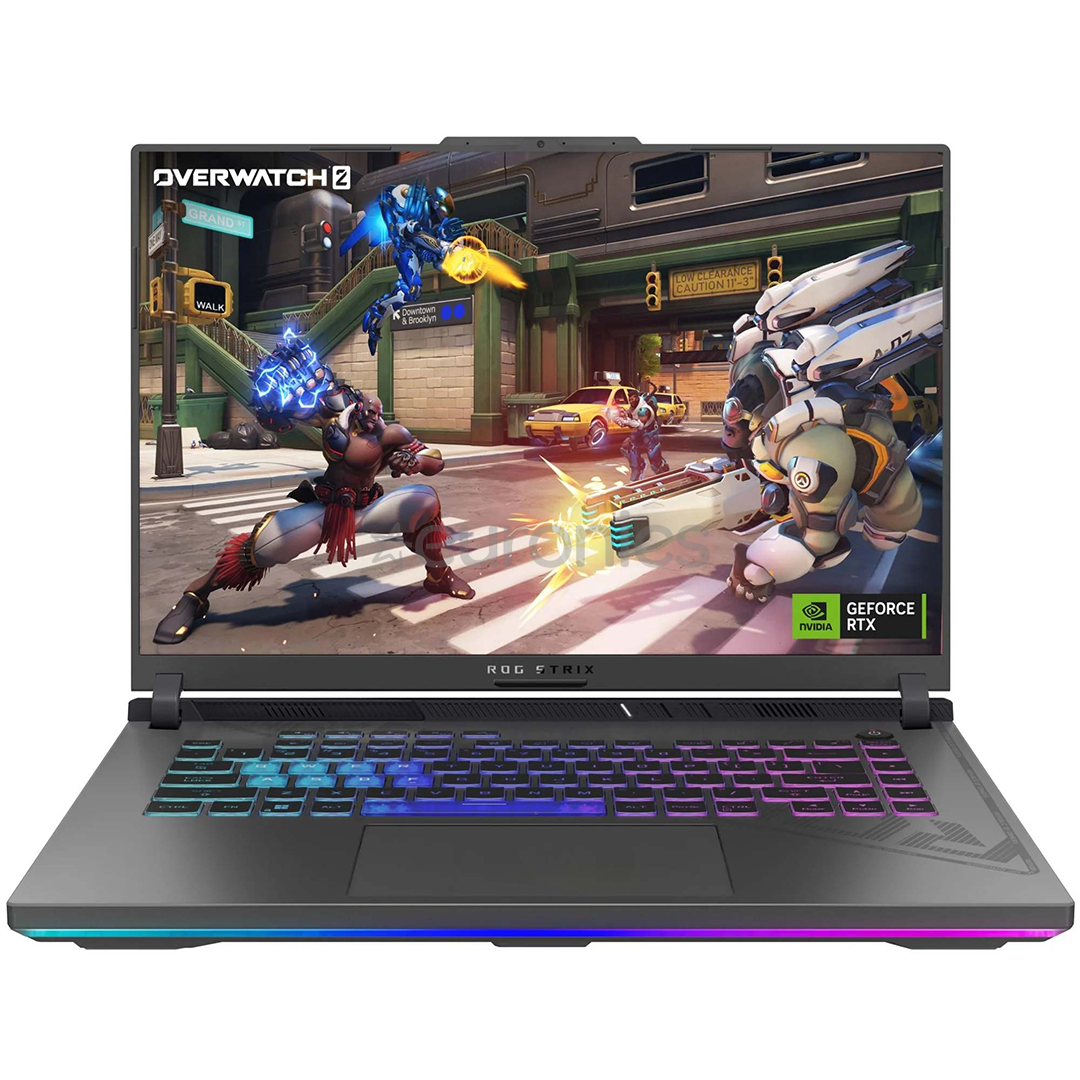 ASUS ROG Strix G16, 16", WQXGA, 240 Hz, i7, 16 GB, 1 TB, RTX 4060, W11H, melna - Portatīvais dators