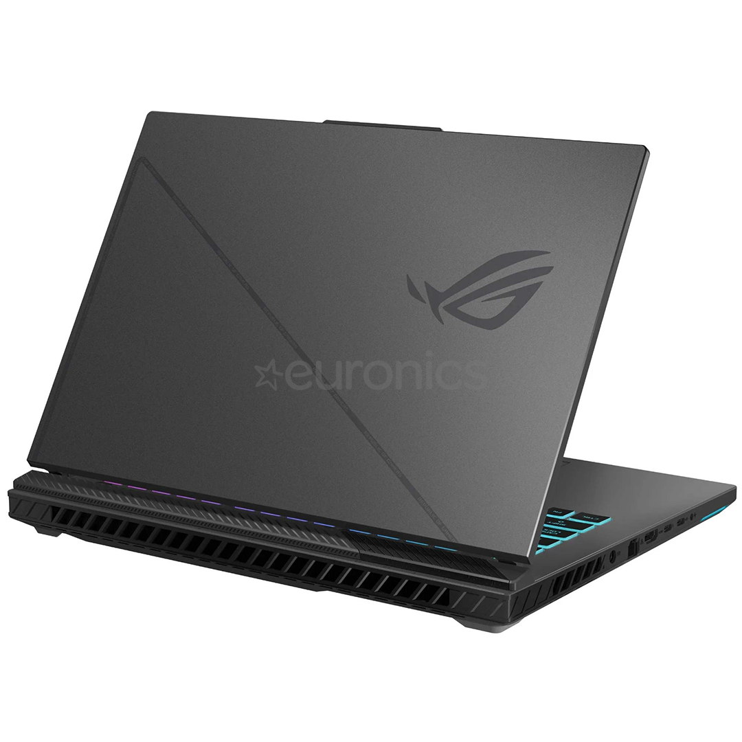 ASUS ROG Strix G16, 16", WQXGA, 240 Hz, i7, 16 GB, 1 TB, RTX 4060, W11H, melna - Portatīvais dators