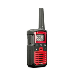 Midland XT10 Pro, black/red - Two-way radios