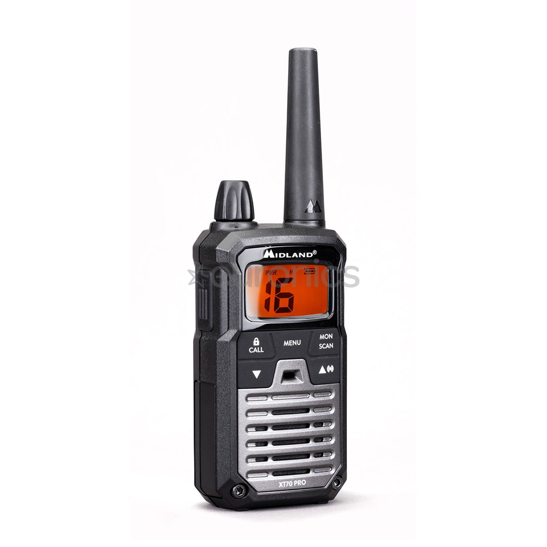 Midland XT70 Pro, black- Two-way radios