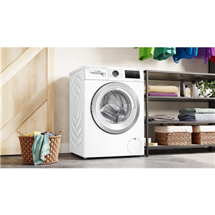 Bosch, Series 6, i-Dos, 9 kg, depth 59 cm, 1400 rpm - Front load washing machine