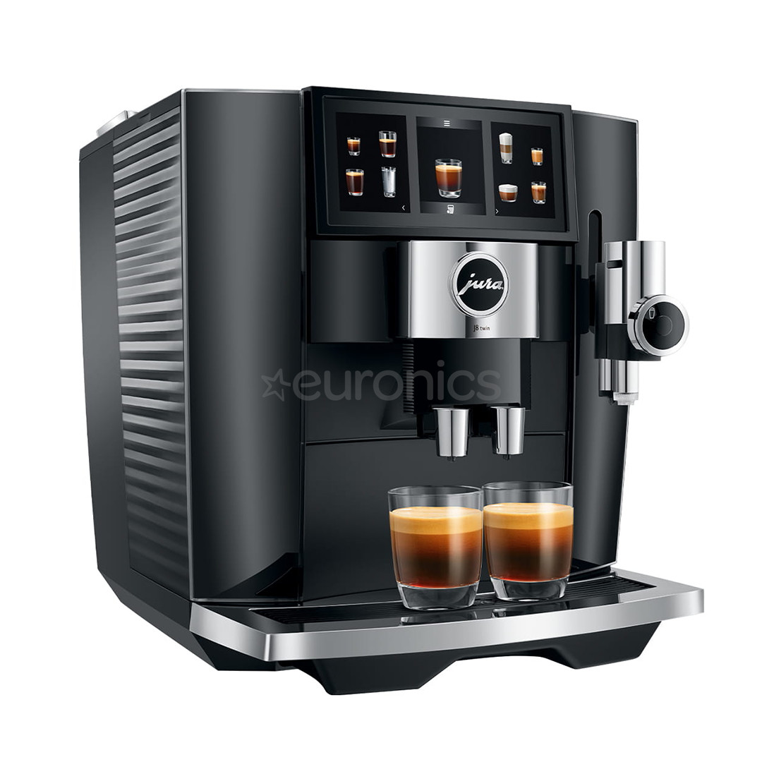 JURA J8 twin, Diamond Black - Espresso machine