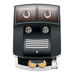 JURA J8 twin, Diamond Black - Espresso machine