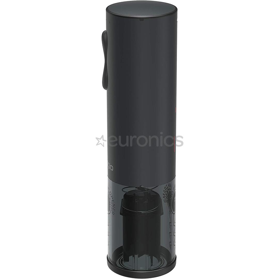 Prestigio Bolsena, black - Automatic wine bottle opener