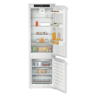 Liebherr, NoFrost, 253 л, высота 177 см - Интегрируемый холодильник ICNE5103