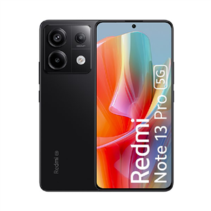 Xiaomi Redmi Note 13 Pro 5G, 256 GB, melna - Viedtālrunis 50839