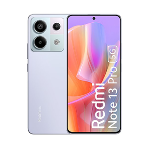 Xiaomi Redmi Note 13 Pro 5G, 256 GB, lillā - Viedtālrunis 50838